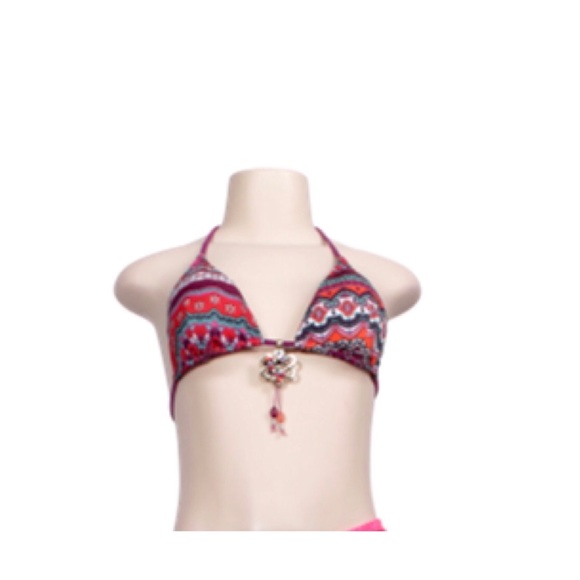 YAMAMAY 2 PIECE SWIMSUIT WITH JEWEL EMBELLISHMENT - Picture 2 of 2